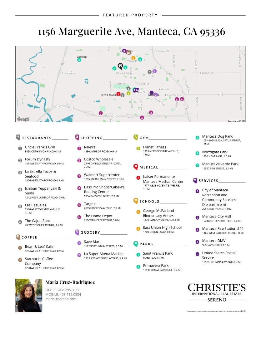 Detail Gallery Image 31 of 31 For 1156 Marguerite Ave, Manteca,  CA 95336 - 3 Beds | 2 Baths