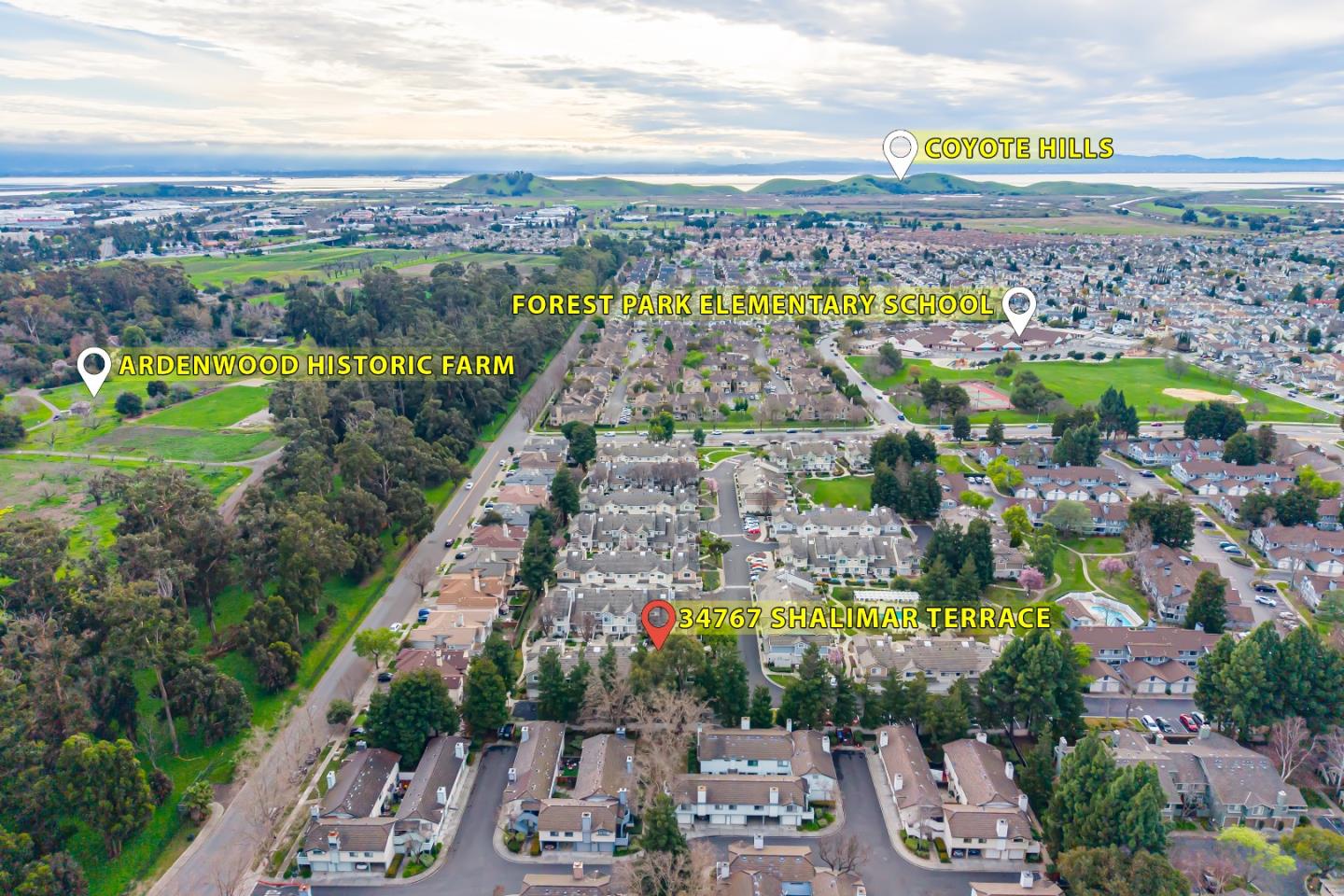 Detail Gallery Image 35 of 38 For 34767 Shalimar Ter, Fremont,  CA 94555 - 2 Beds | 2/1 Baths