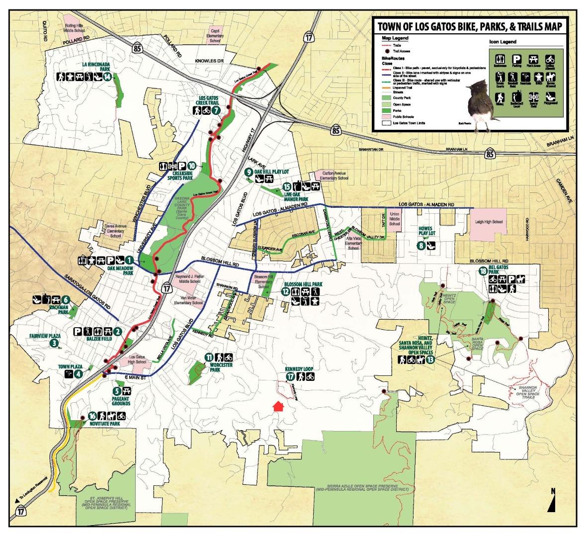 Detail Gallery Image 54 of 54 For 101 Ravinia Way, Los Gatos,  CA 95032 - 3 Beds | 2/1 Baths