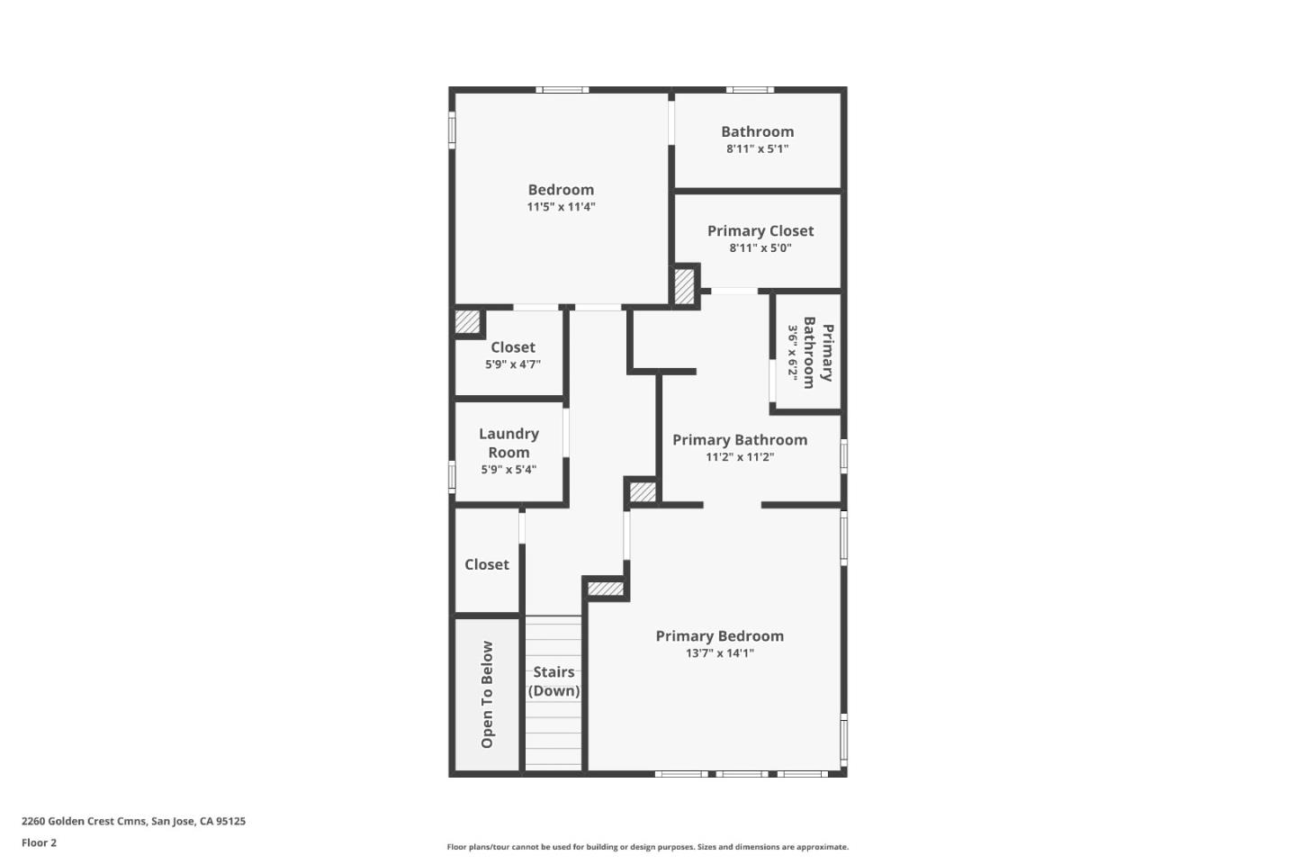 Detail Gallery Image 50 of 51 For 2260 Golden Crest Cmn, San Jose,  CA 95125 - 2 Beds | 2/1 Baths