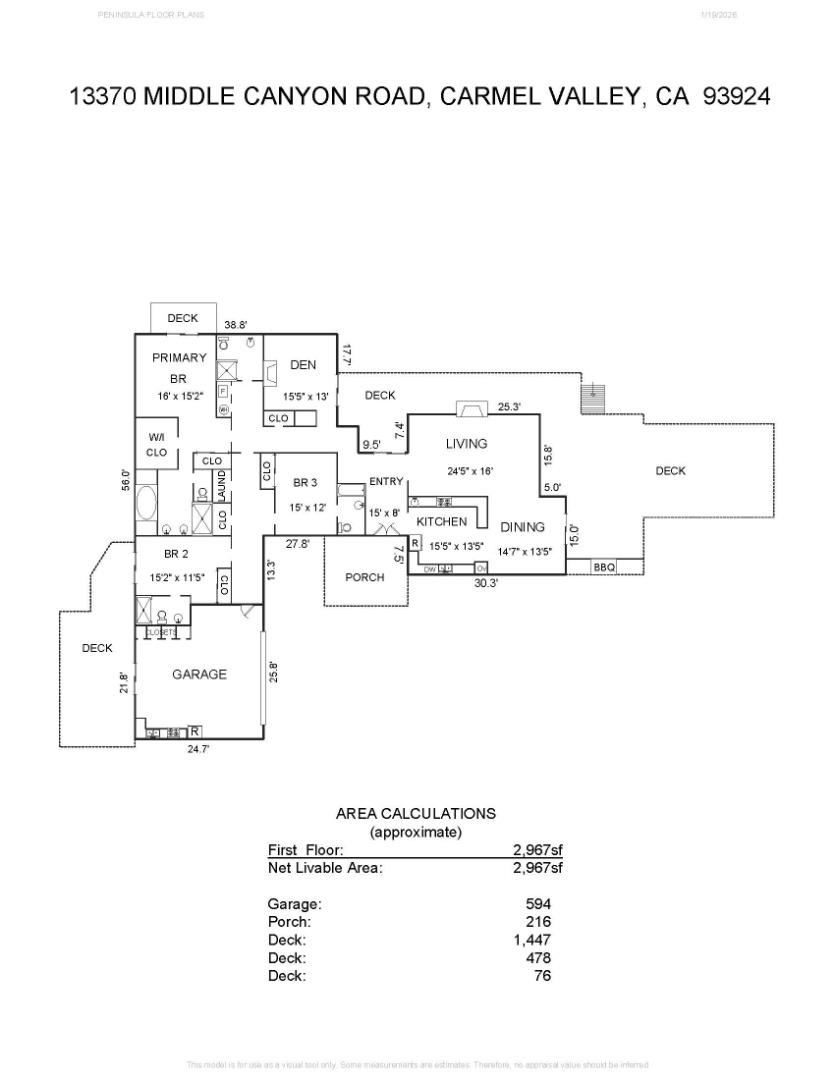 Detail Gallery Image 63 of 63 For 13370 Middle Canyon Rd, Carmel Valley,  CA 93924 - 3 Beds | 4 Baths