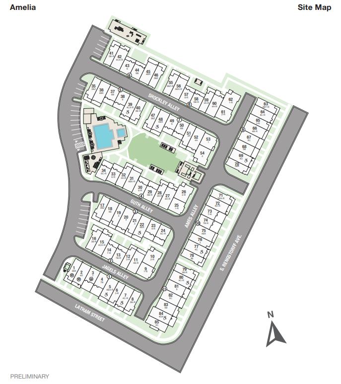 Detail Gallery Image 5 of 5 For 549 Shockley Aly, Mountain View,  CA 94040 - 2 Beds | 2/1 Baths