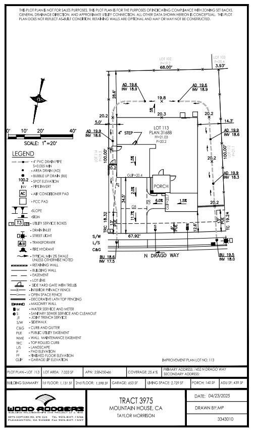 Detail Gallery Image 4 of 5 For 1452 N Drago Way, Mountain House,  CA 95391 - 6 Beds | 4 Baths
