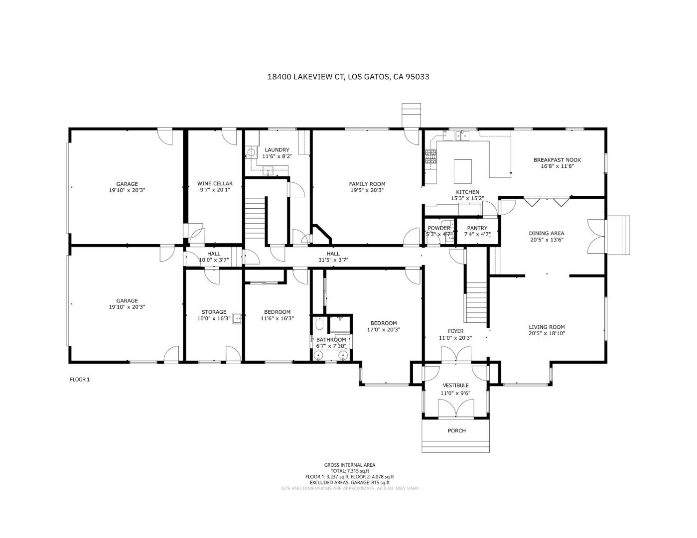 Detail Gallery Image 81 of 82 For 18400 Lakeview Ct, Los Gatos,  CA 95033 - 6 Beds | 4/2 Baths