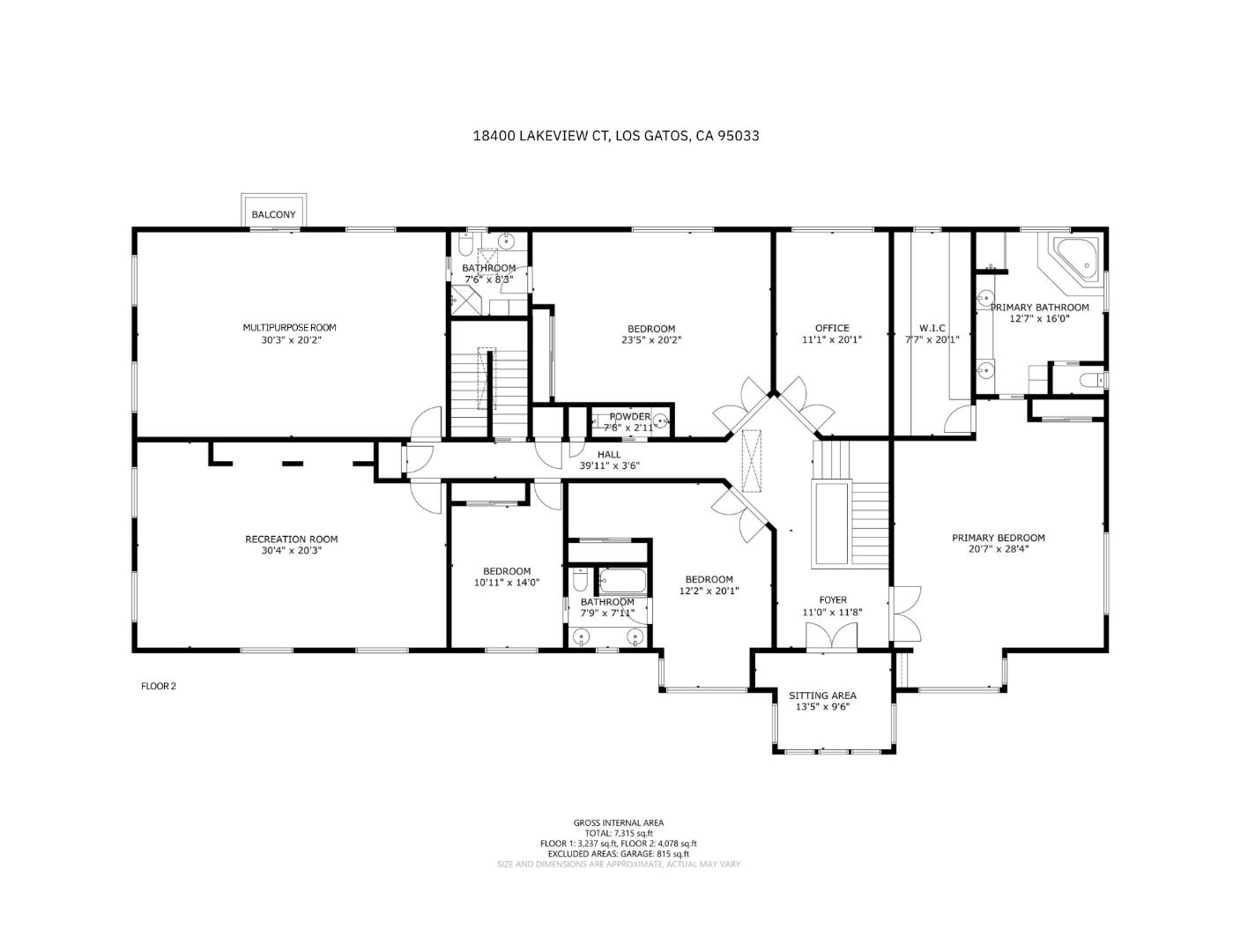Detail Gallery Image 82 of 82 For 18400 Lakeview Ct, Los Gatos,  CA 95033 - 6 Beds | 4/2 Baths