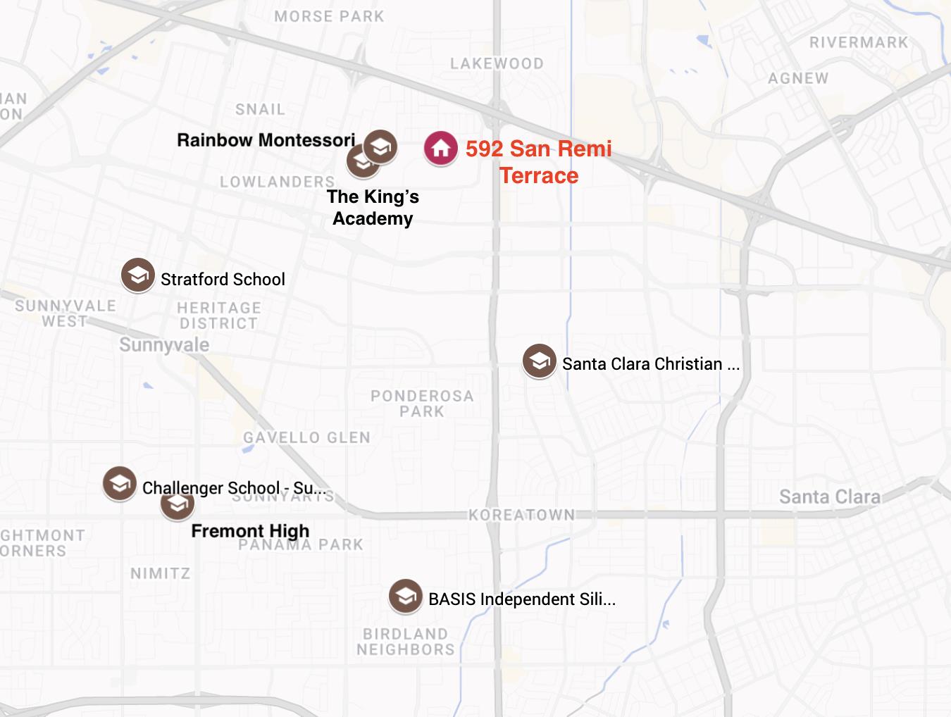 Detail Gallery Image 29 of 29 For 592 San Remi Ter, Sunnyvale,  CA 94085 - 2 Beds | 2/1 Baths