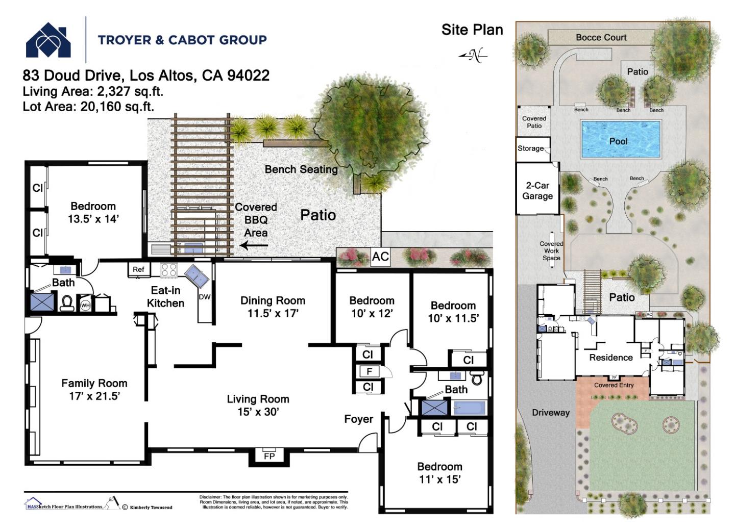 Detail Gallery Image 30 of 30 For 83 Doud Dr, Los Altos,  CA 94022 - 4 Beds | 2 Baths