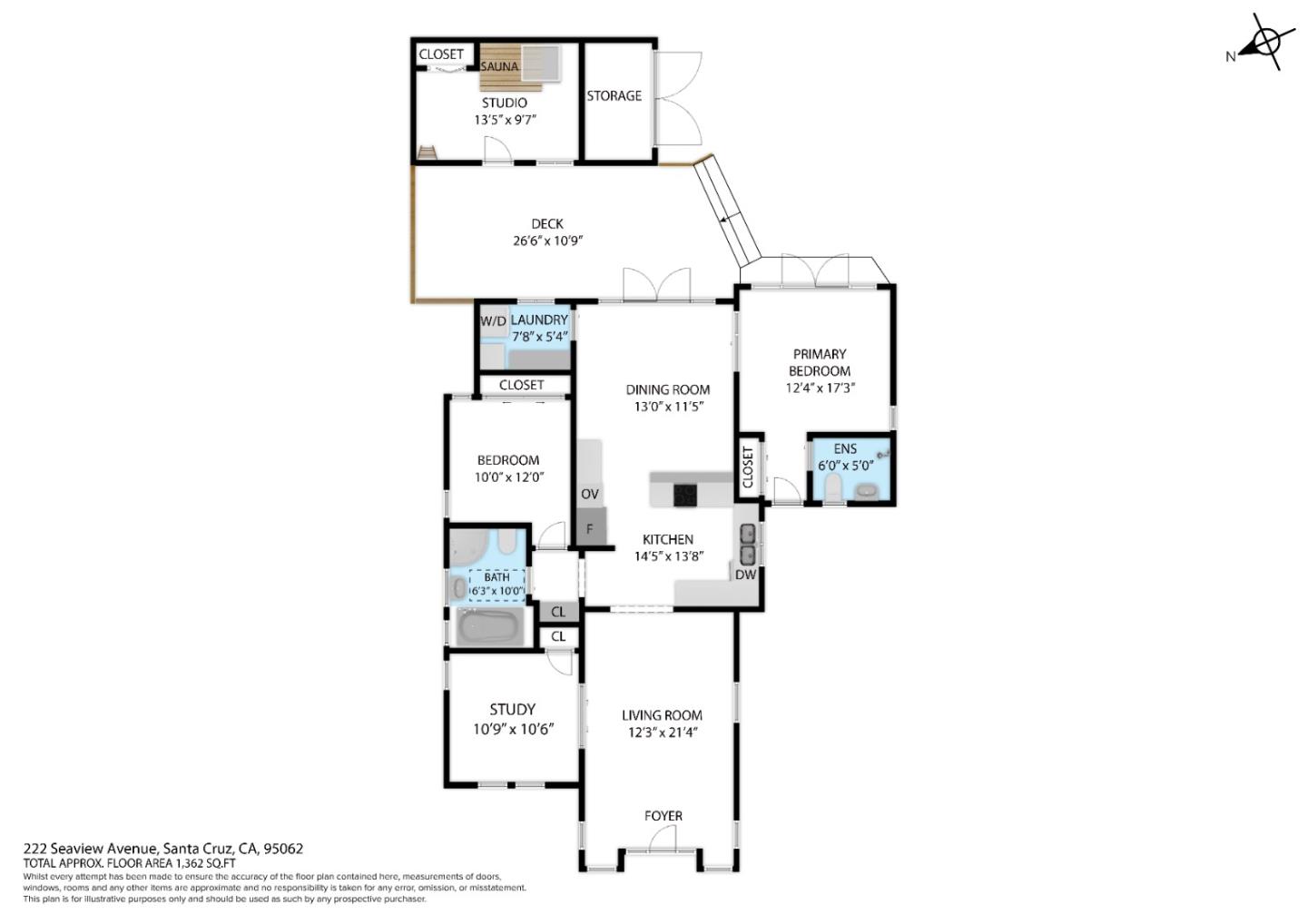 Detail Gallery Image 49 of 50 For 222 Seaview Ave, Santa Cruz,  CA 95062 - 3 Beds | 2 Baths