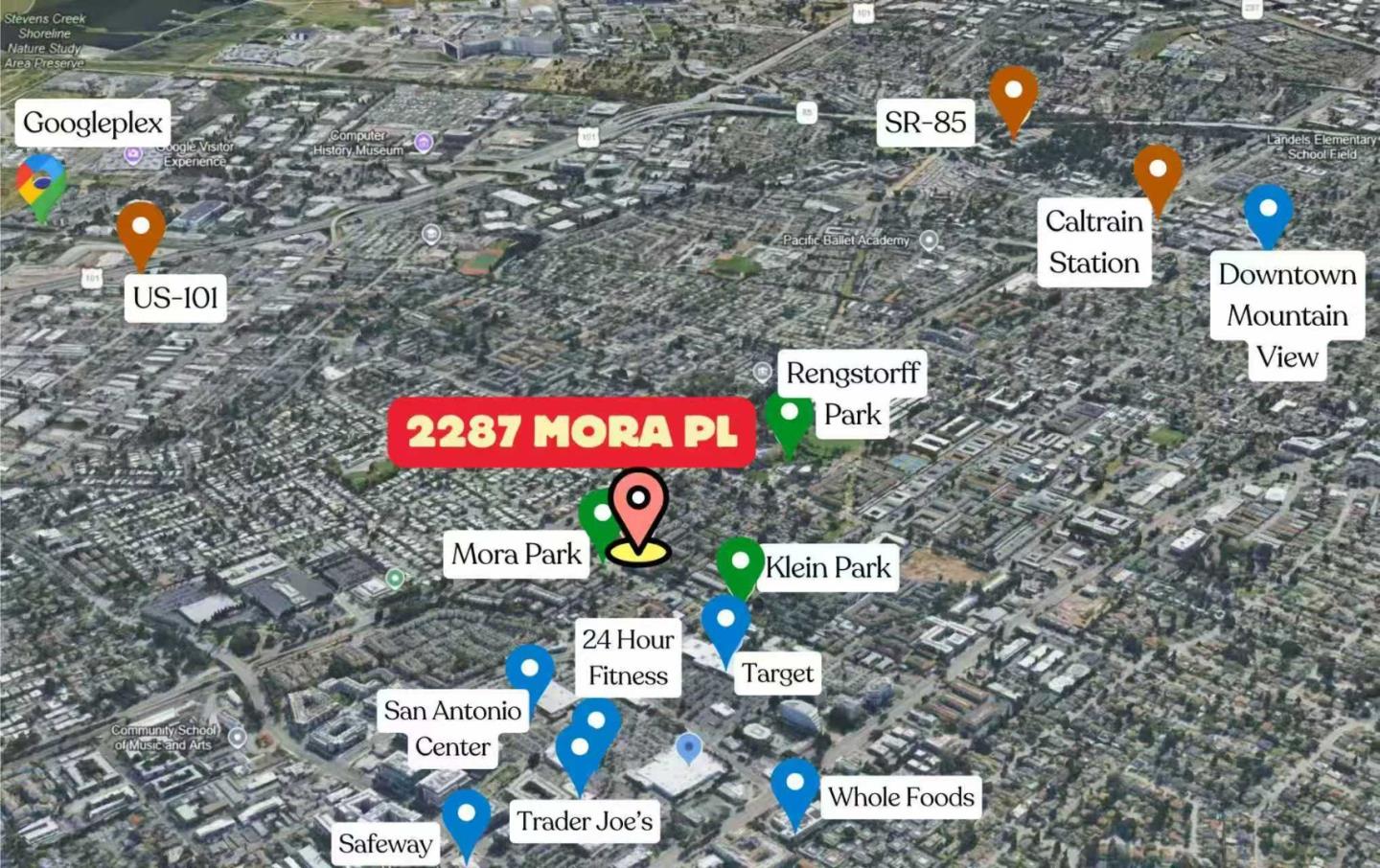 Detail Gallery Image 67 of 67 For 2287 Mora Pl, Mountain View,  CA 94040 - 2 Beds | 2/1 Baths