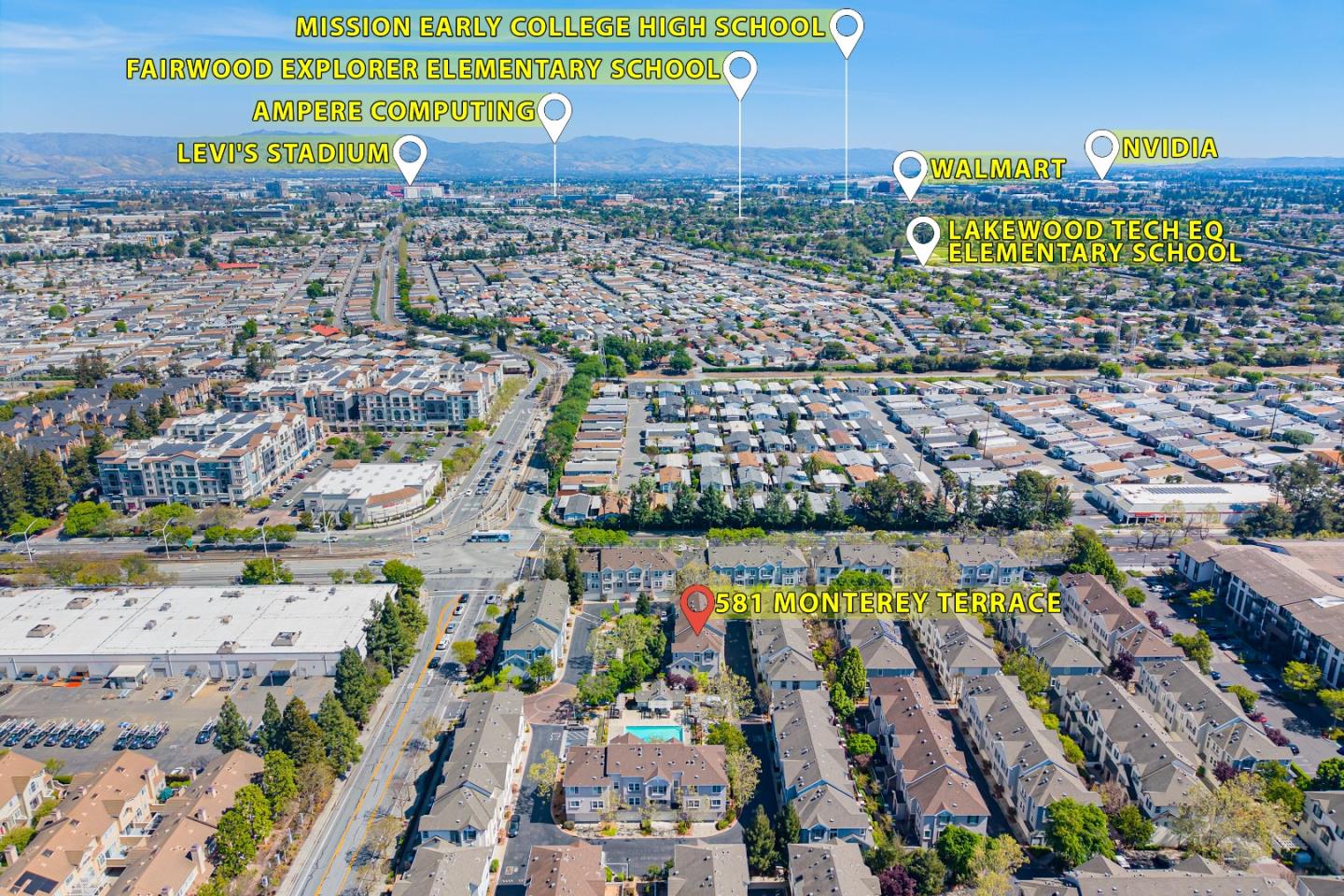 Detail Gallery Image 47 of 48 For 581 Monterey Ter, Sunnyvale,  CA 94089 - 3 Beds | 2/1 Baths