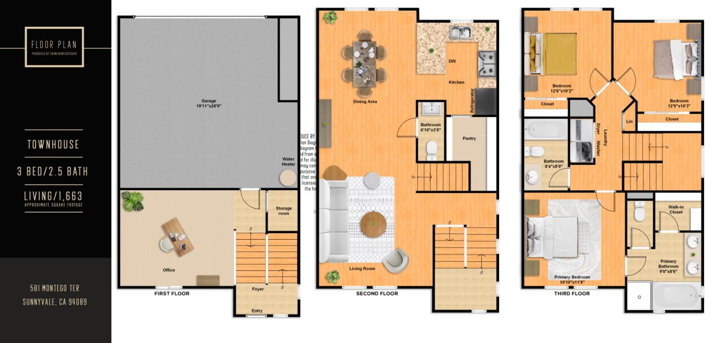 Detail Gallery Image 48 of 48 For 581 Monterey Ter, Sunnyvale,  CA 94089 - 3 Beds | 2/1 Baths