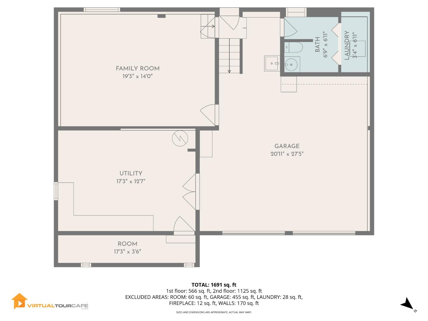 Detail Gallery Image 20 of 22 For 431 Alhambra Rd, South San Francisco,  CA 94080 - 3 Beds | 1 Baths