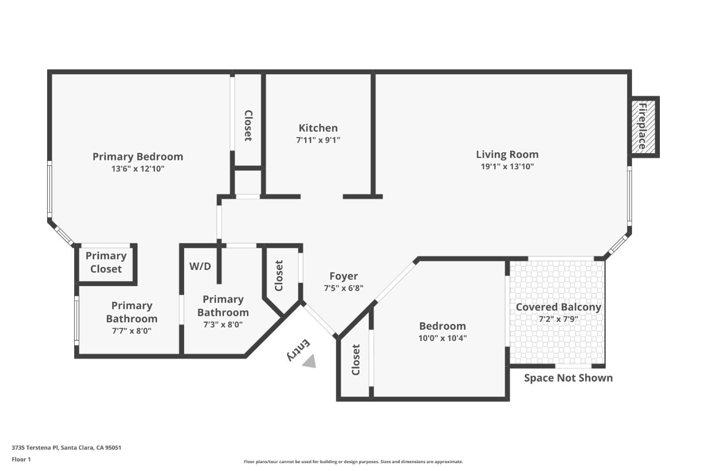 Detail Gallery Image 21 of 21 For 3735 Terstena Pl #157,  Santa Clara,  CA 95051 - 2 Beds | 1 Baths