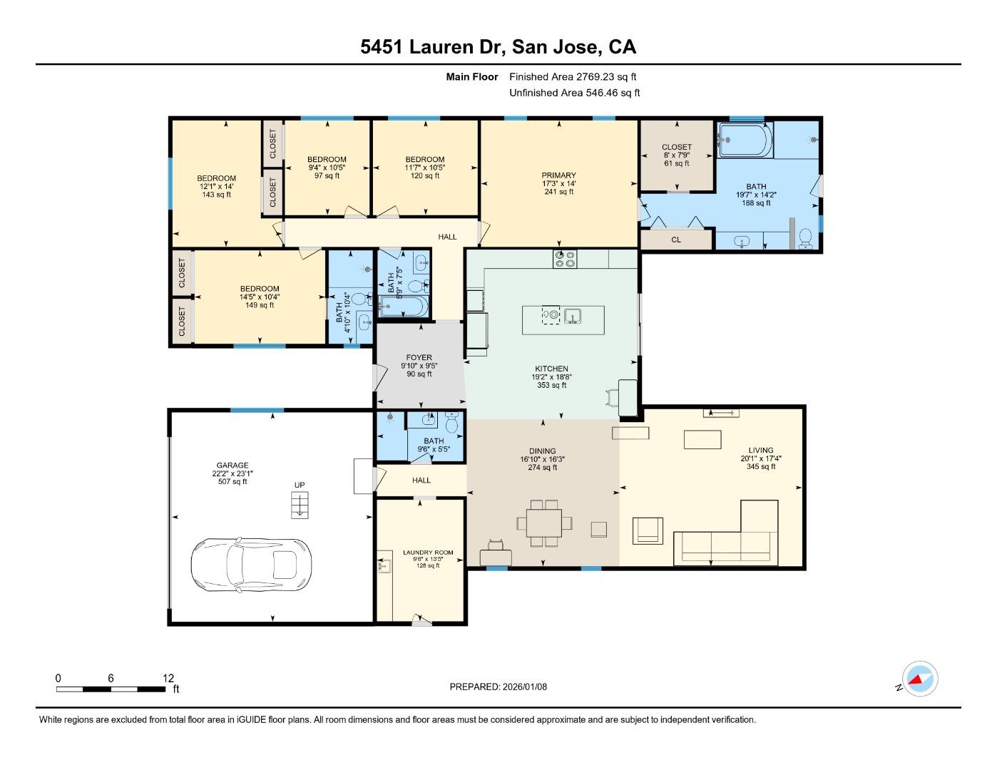 Detail Gallery Image 24 of 25 For 5451 Lauren Dr, San Jose,  CA 95124 - 5 Beds | 4 Baths