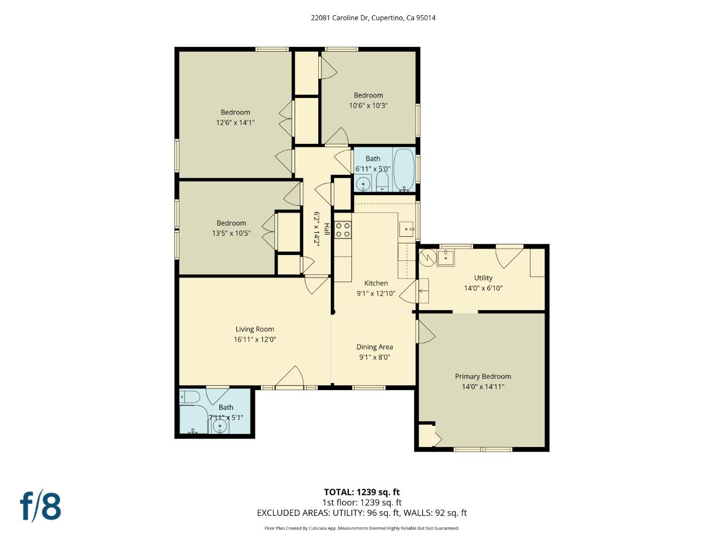 Detail Gallery Image 28 of 28 For 22081 Caroline Dr, Cupertino,  CA 95014 - 3 Beds | 2 Baths