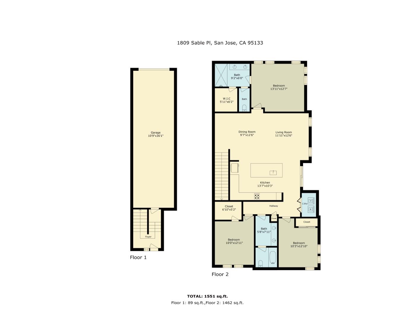 Detail Gallery Image 28 of 28 For 1809 Sable Pl, San Jose,  CA 95133 - 3 Beds | 2 Baths
