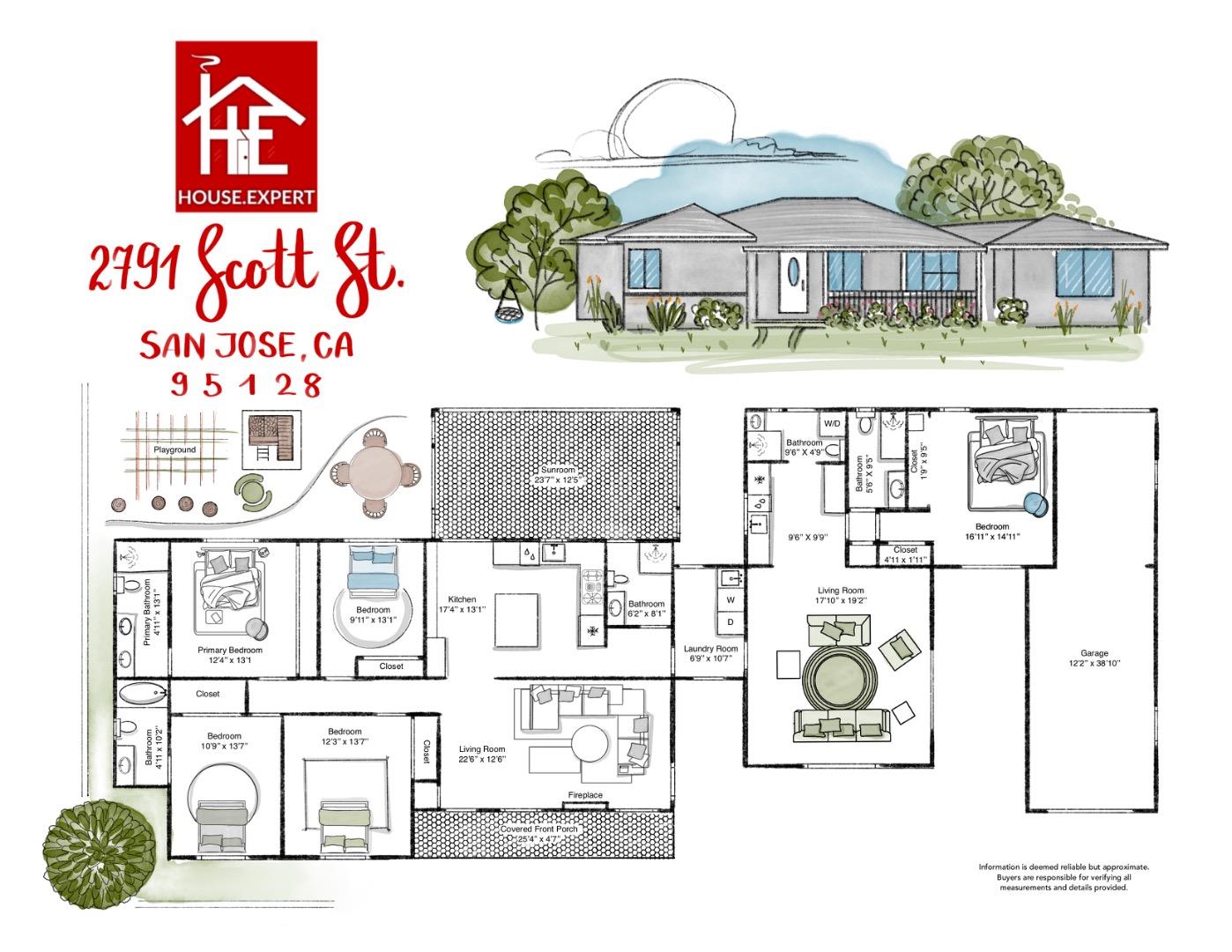 Detail Gallery Image 92 of 114 For 2791 Scott St, San Jose,  CA 95128 - 5 Beds | 5 Baths