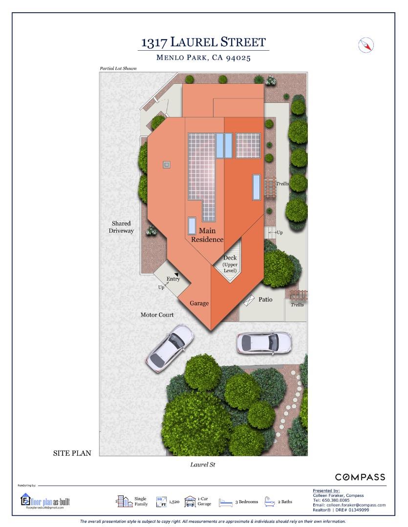 Detail Gallery Image 36 of 36 For 1317 Laurel St, Menlo Park,  CA 94025 - 3 Beds | 2 Baths