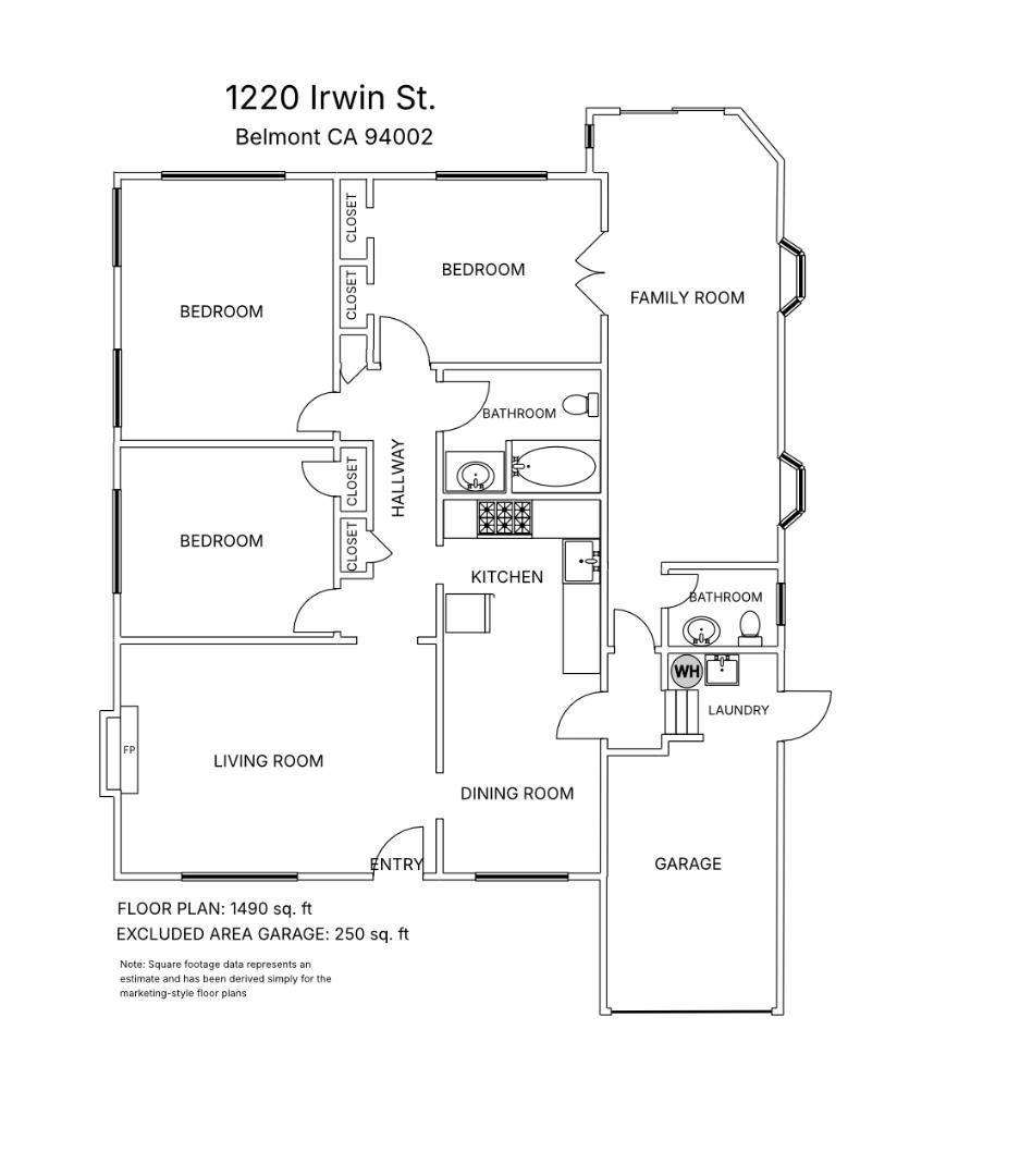 Detail Gallery Image 32 of 40 For 1220 Irwin St, Belmont,  CA 94002 - 3 Beds | 1/1 Baths