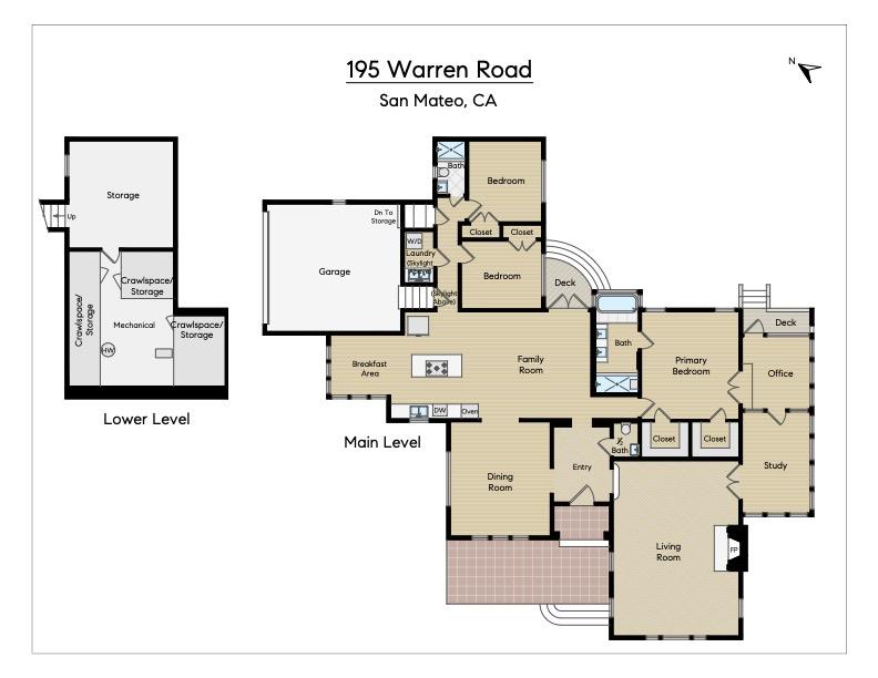 Detail Gallery Image 63 of 65 For 195 Warren Rd, San Mateo,  CA 94401 - 3 Beds | 2/1 Baths