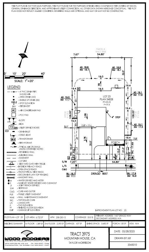 Detail Gallery Image 4 of 5 For 1457 N Drago Way, Mountain House,  CA 95391 - 6 Beds | 4 Baths