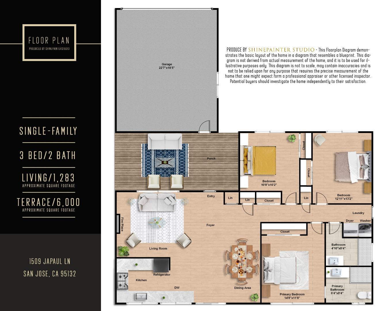 Detail Gallery Image 34 of 38 For 1509 Japaul Ln, San Jose,  CA 95132 - 3 Beds | 2 Baths