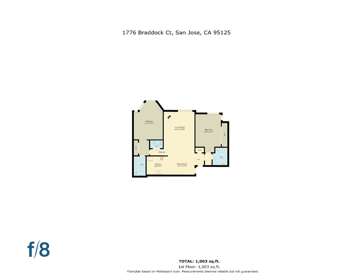 Detail Gallery Image 27 of 28 For 1776 Braddock Ct, San Jose,  CA 95125 - 2 Beds | 2 Baths