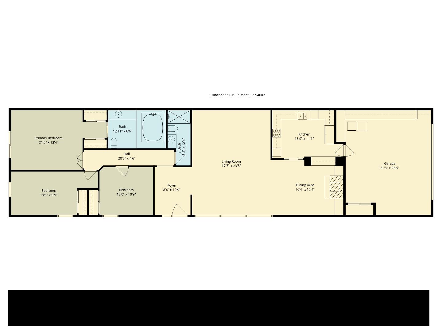 Detail Gallery Image 25 of 25 For 1 Rinconada Cir, Belmont,  CA 94002 - 3 Beds | 2 Baths