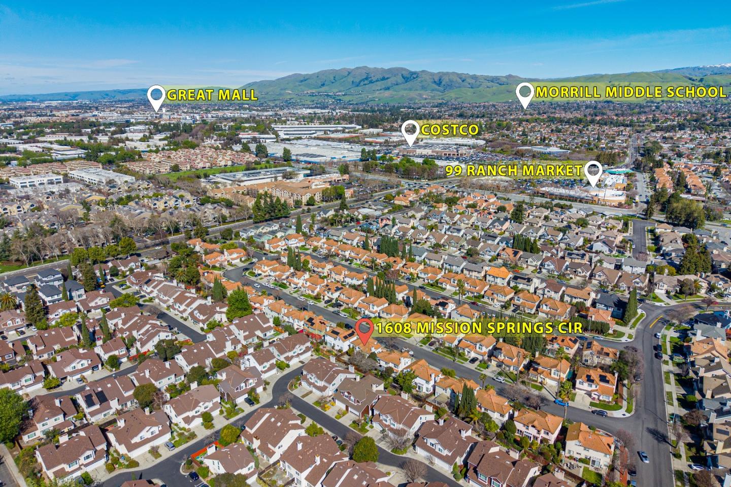 Detail Gallery Image 55 of 56 For 1608 Mission Springs Cir, San Jose,  CA 95131 - 4 Beds | 2/1 Baths