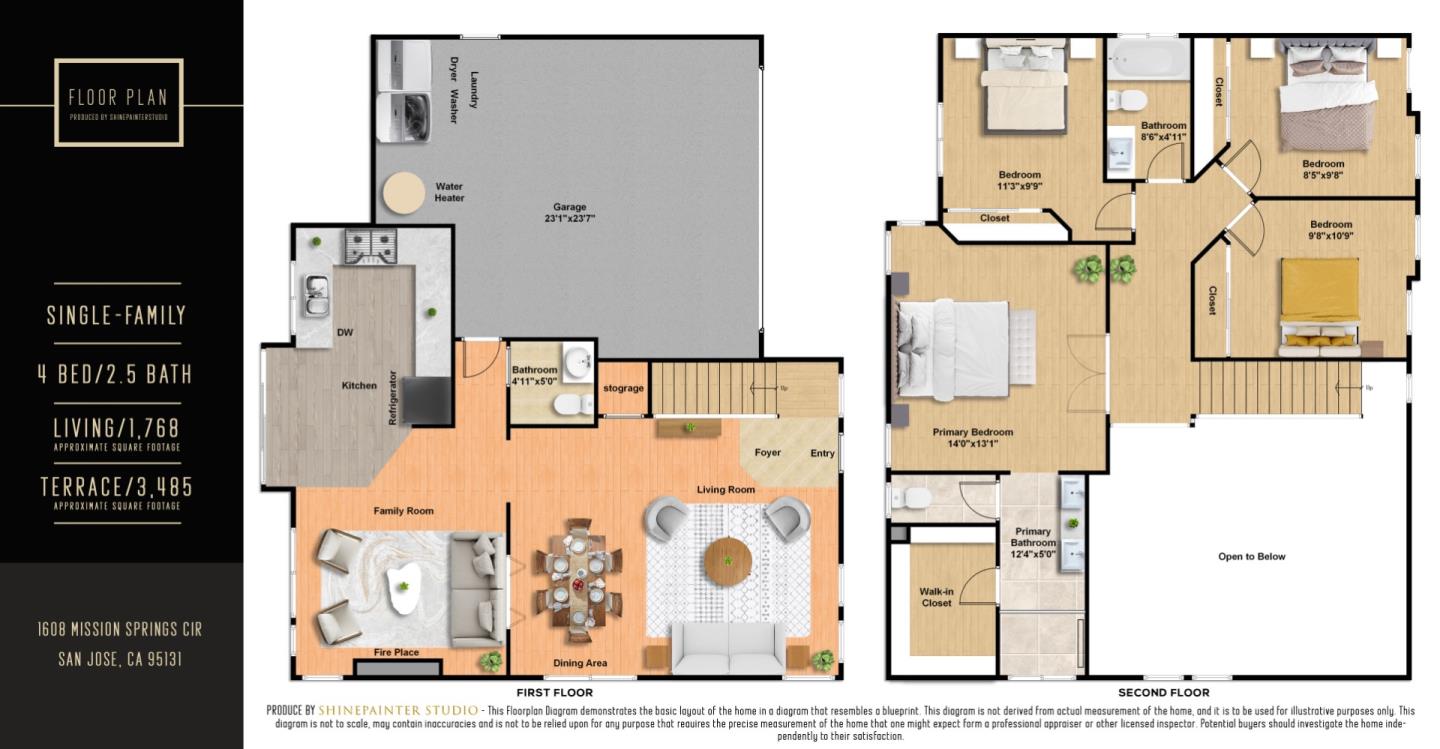 Detail Gallery Image 56 of 56 For 1608 Mission Springs Cir, San Jose,  CA 95131 - 4 Beds | 2/1 Baths