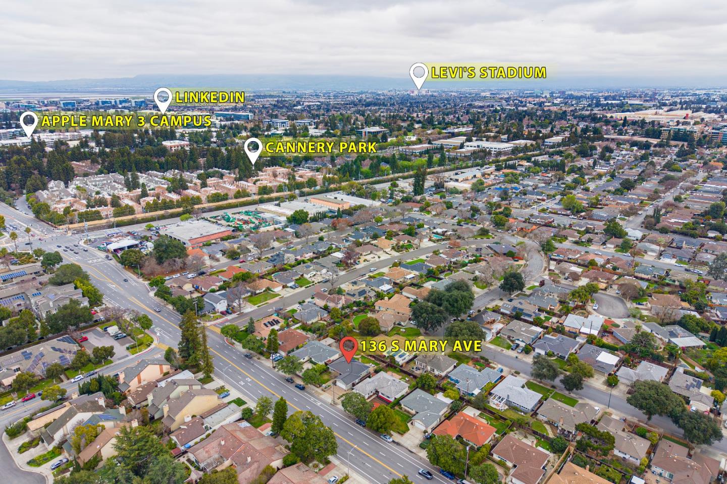 Detail Gallery Image 50 of 53 For 136 S Mary Ave, Sunnyvale,  CA 94086 - 3 Beds | 2 Baths