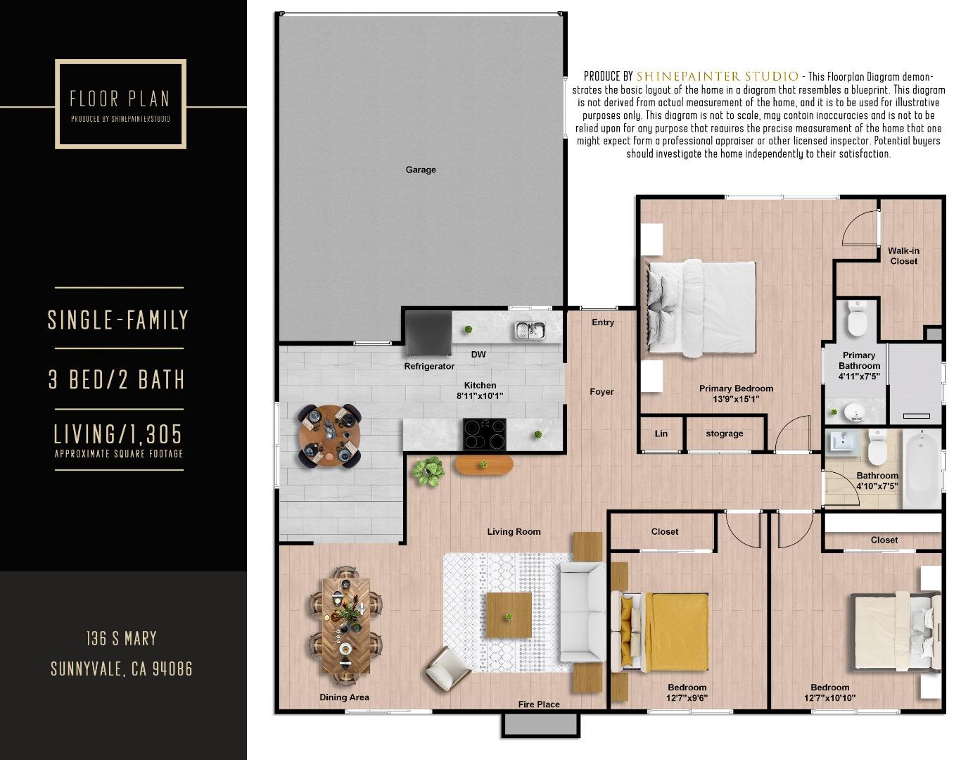 Detail Gallery Image 52 of 53 For 136 S Mary Ave, Sunnyvale,  CA 94086 - 3 Beds | 2 Baths