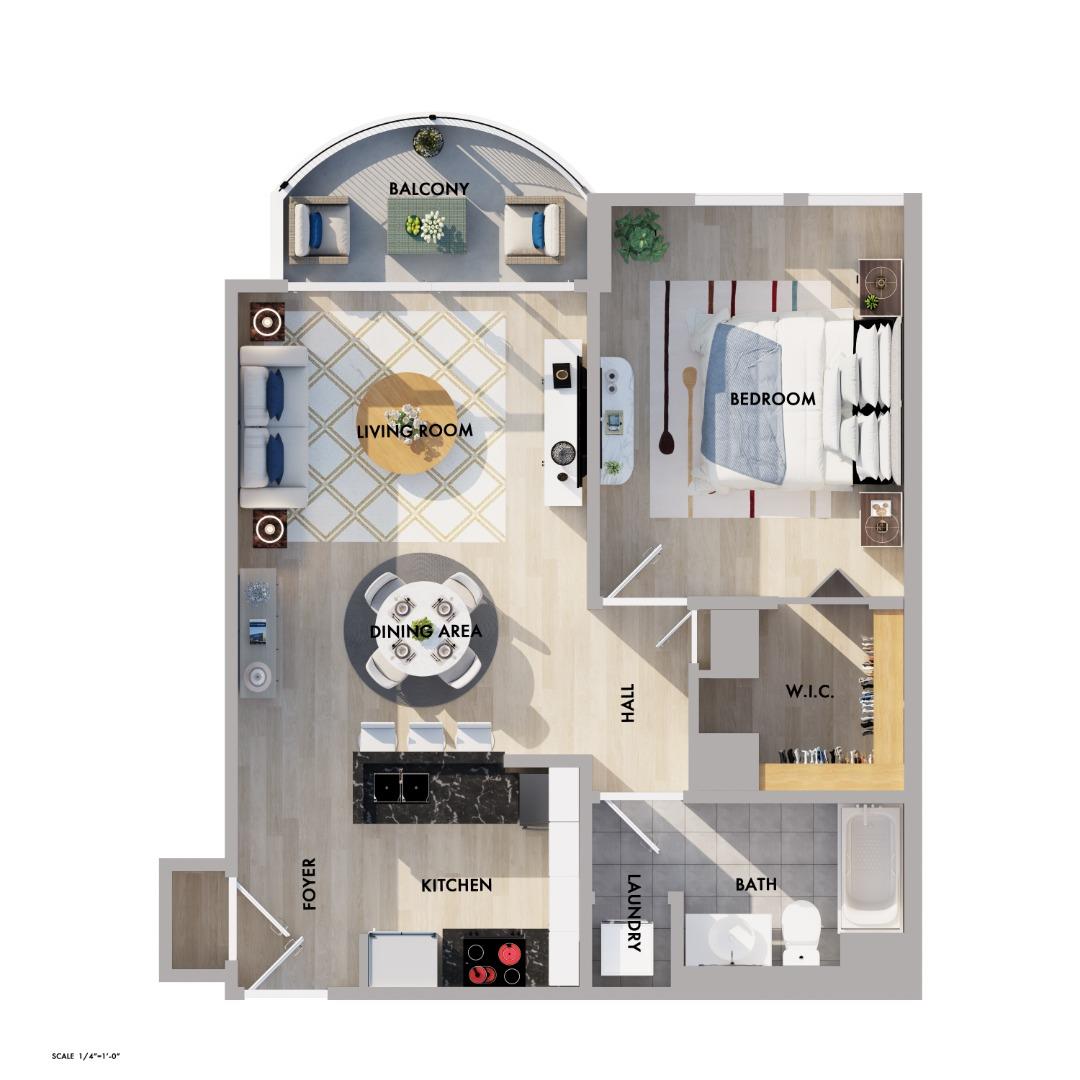 Detail Gallery Image 2 of 68 For 219 Brannan St 12b,  San Francisco,  CA 94107 - 1 Beds | 1 Baths