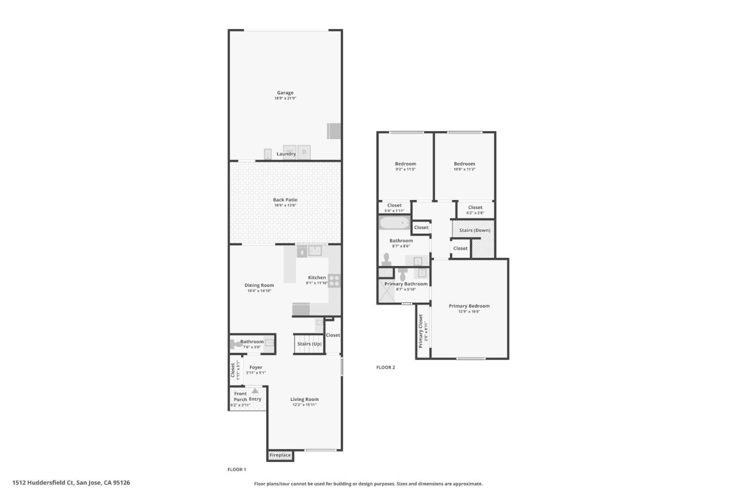 Detail Gallery Image 28 of 32 For 1512 Huddersfield Ct, San Jose,  CA 95126 - 3 Beds | 2/1 Baths