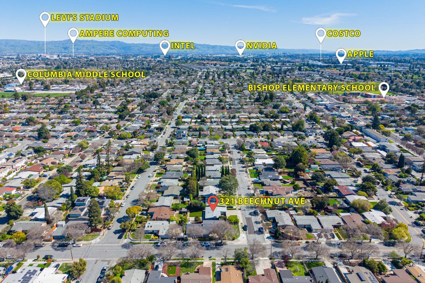 Detail Gallery Image 46 of 48 For 321 Beechnut Ave, Sunnyvale,  CA 94085 - 3 Beds | 2 Baths