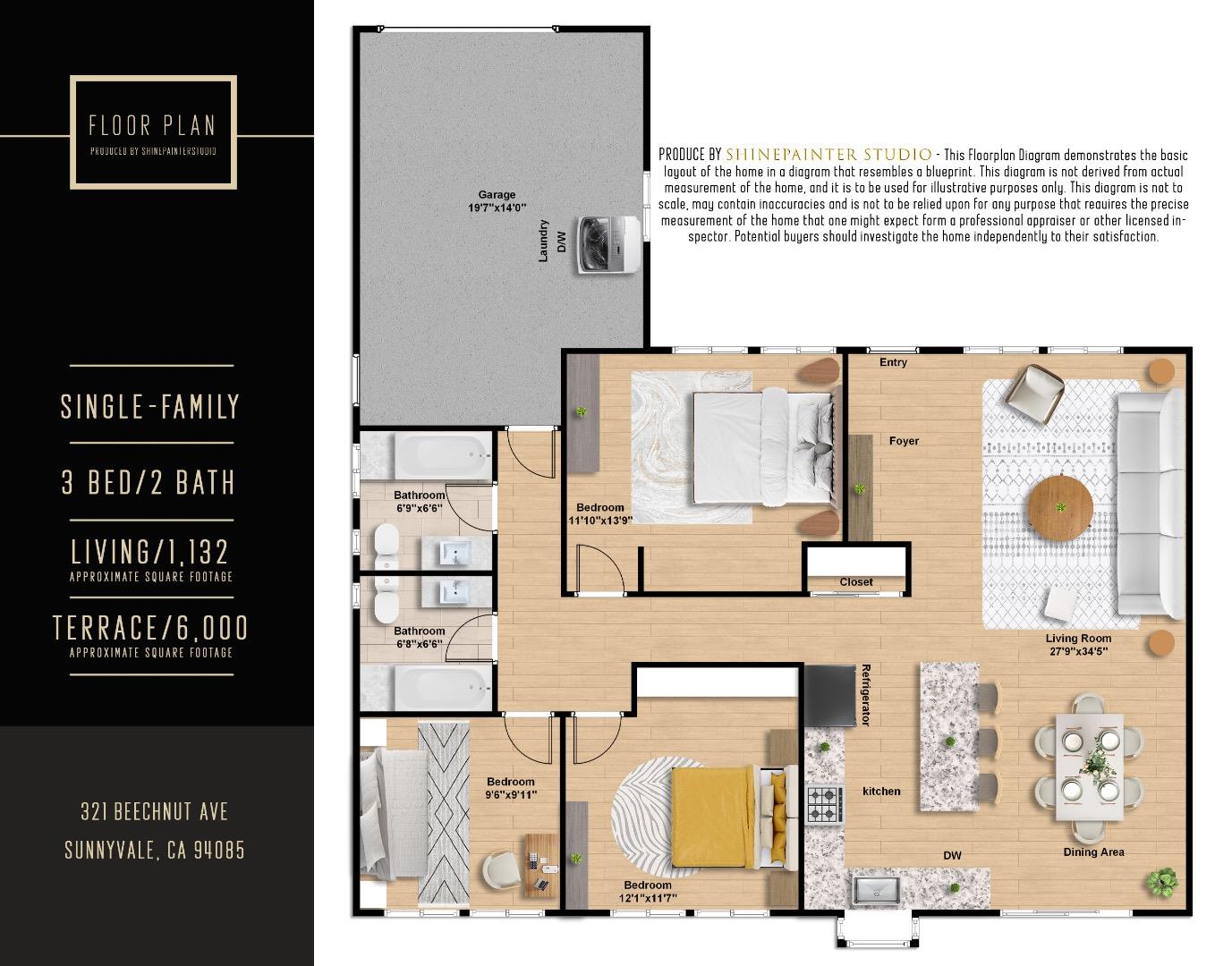 Detail Gallery Image 48 of 48 For 321 Beechnut Ave, Sunnyvale,  CA 94085 - 3 Beds | 2 Baths