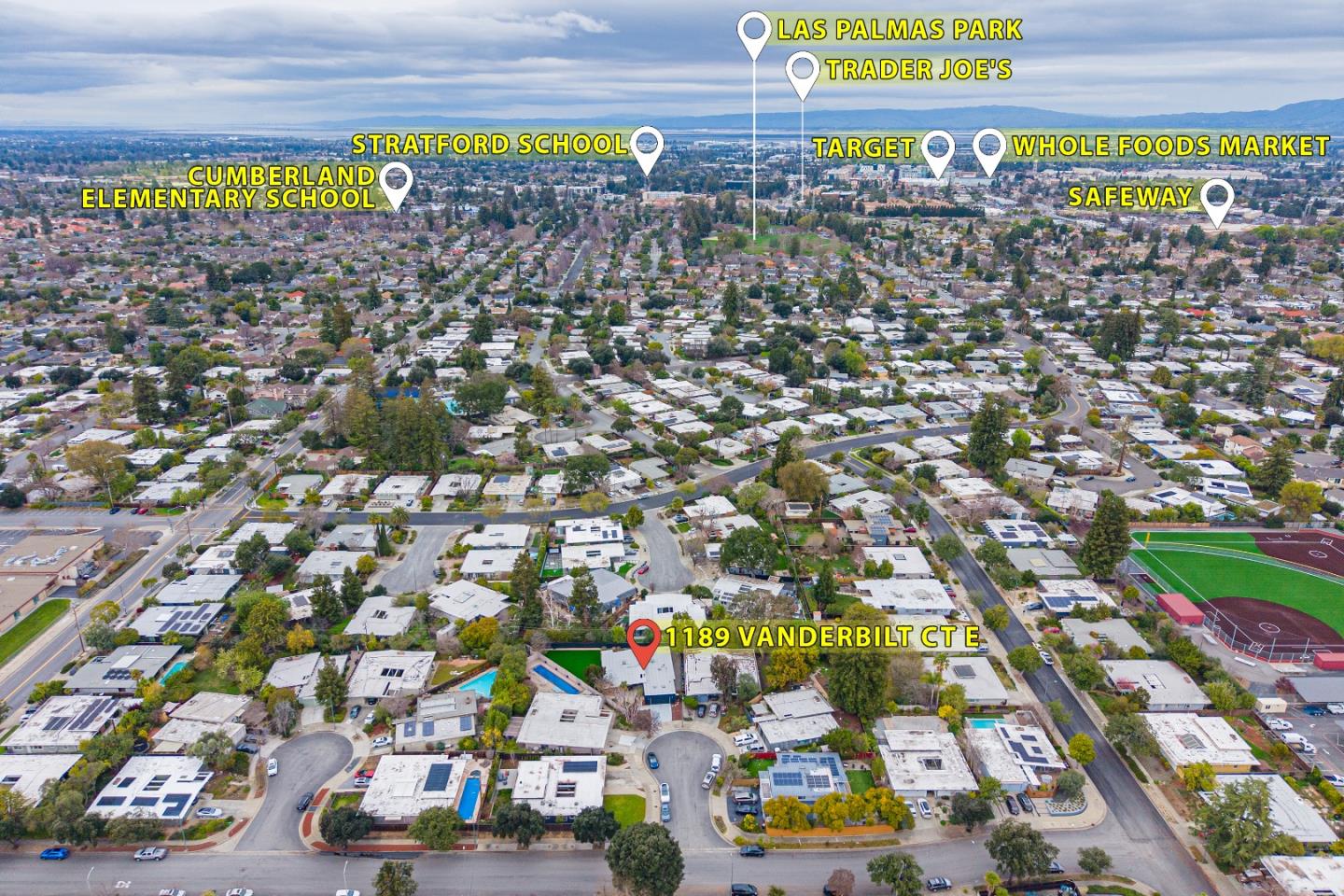 Detail Gallery Image 61 of 69 For 1189 Vanderbilt Ct E, Sunnyvale,  CA 94087 - 5 Beds | 3/1 Baths