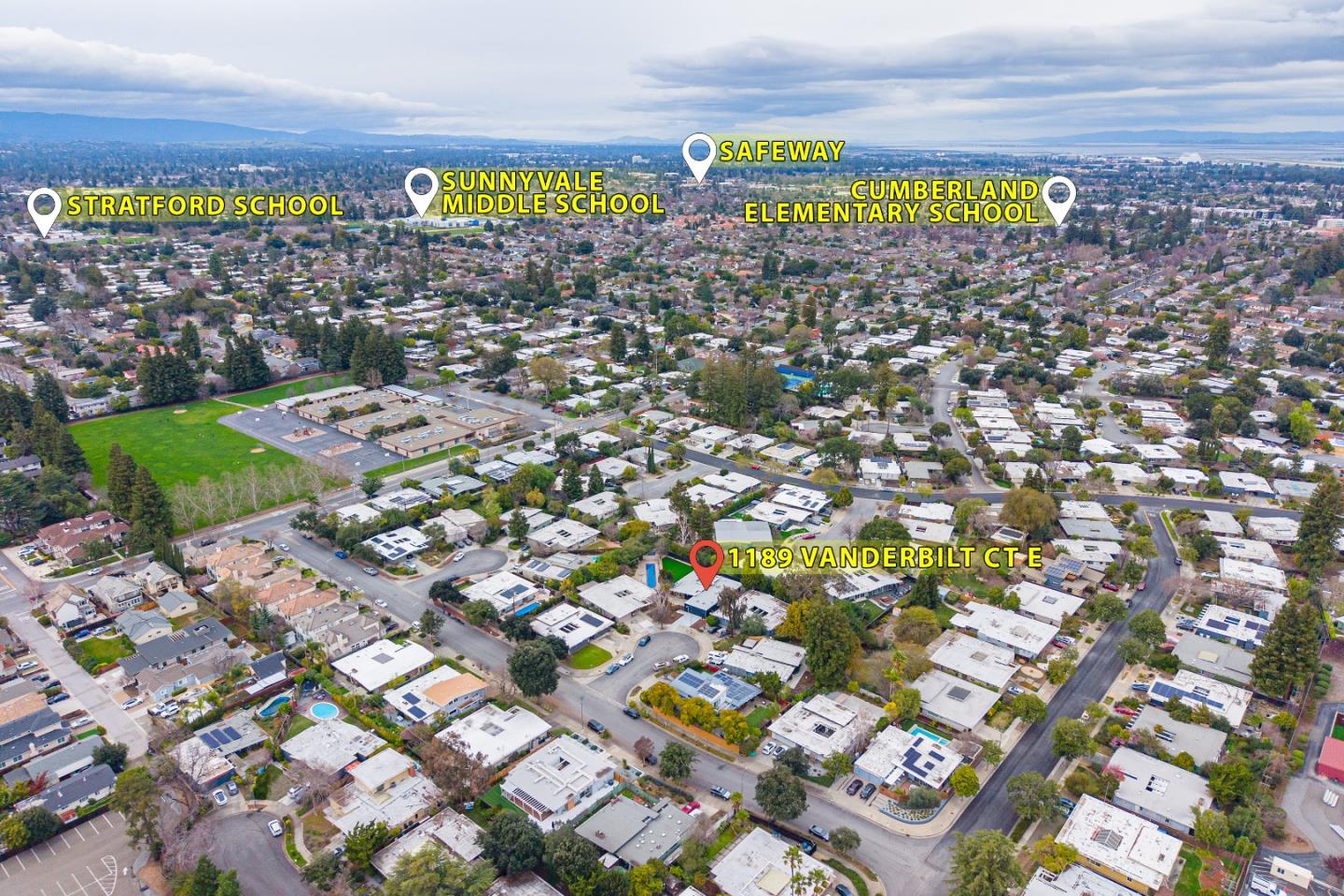 Detail Gallery Image 62 of 69 For 1189 Vanderbilt Ct E, Sunnyvale,  CA 94087 - 5 Beds | 3/1 Baths