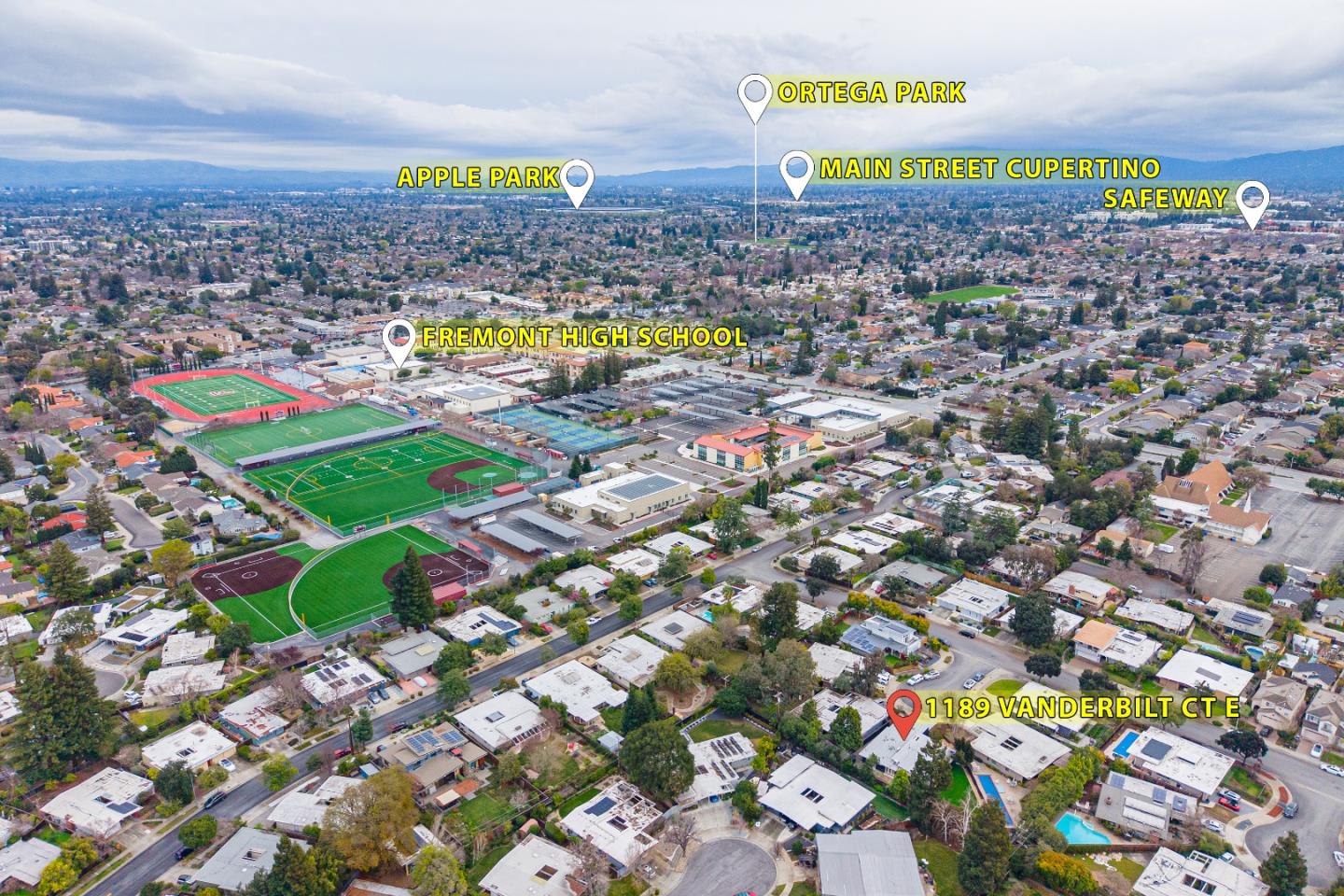 Detail Gallery Image 64 of 69 For 1189 Vanderbilt Ct E, Sunnyvale,  CA 94087 - 5 Beds | 3/1 Baths