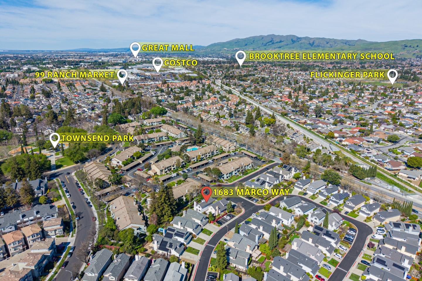 Detail Gallery Image 43 of 46 For 1683 Marco Way, San Jose,  CA 95131 - 3 Beds | 3 Baths