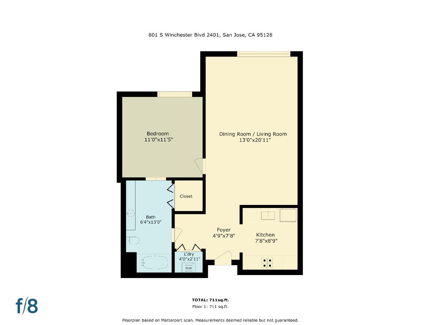 Detail Gallery Image 40 of 40 For 801 S Winchester Blvd #2401,  San Jose,  CA 95128 - 1 Beds | 1 Baths