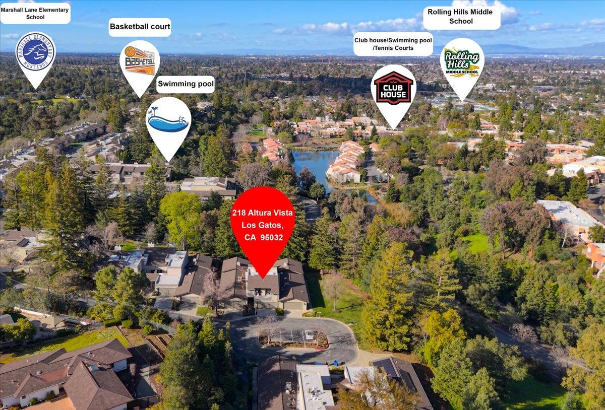 Detail Gallery Image 37 of 41 For 218 Altura Vis, Los Gatos,  CA 95032 - 3 Beds | 2 Baths