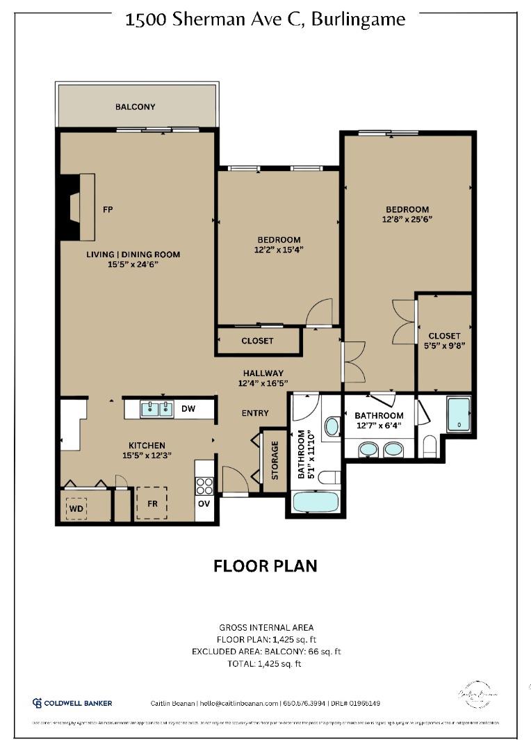 Detail Gallery Image 57 of 57 For 1500 Sherman Ave 3c,  Burlingame,  CA 94010 - 2 Beds | 2 Baths