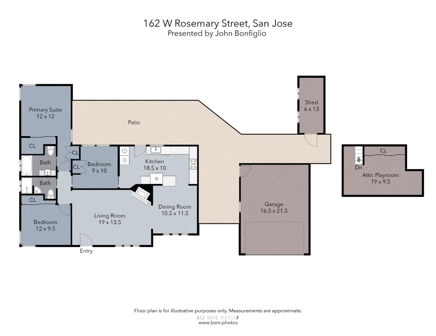 Detail Gallery Image 33 of 33 For 162 W Rosemary St, San Jose,  CA 95110 - 3 Beds | 2 Baths
