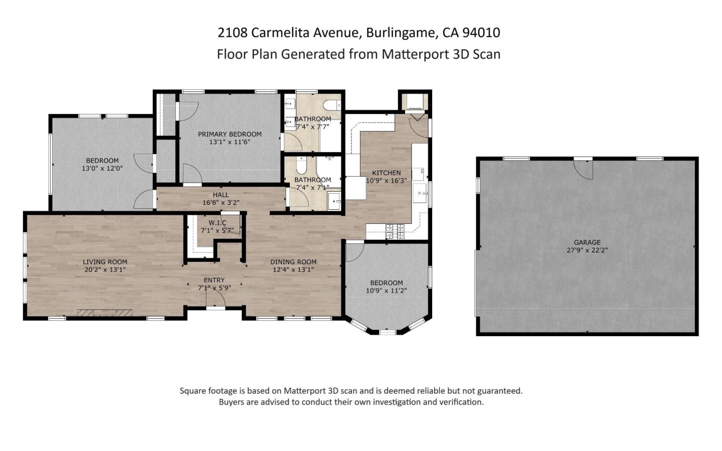 Detail Gallery Image 73 of 73 For 2108 Carmelita Ave, Burlingame,  CA 94010 - 3 Beds | 2 Baths