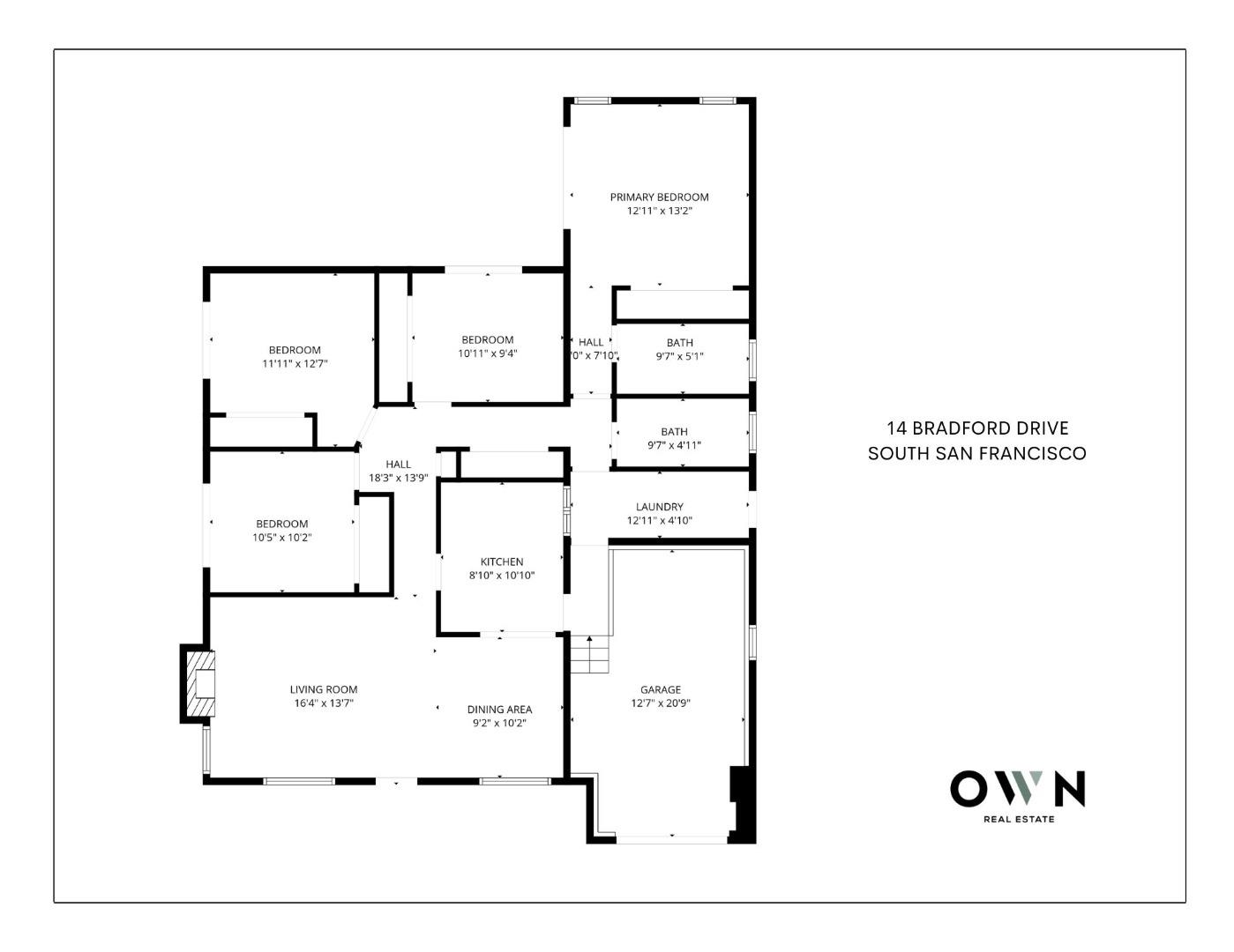 Detail Gallery Image 34 of 34 For 14 Bradford Dr, South San Francisco,  CA 94080 - 4 Beds | 2 Baths