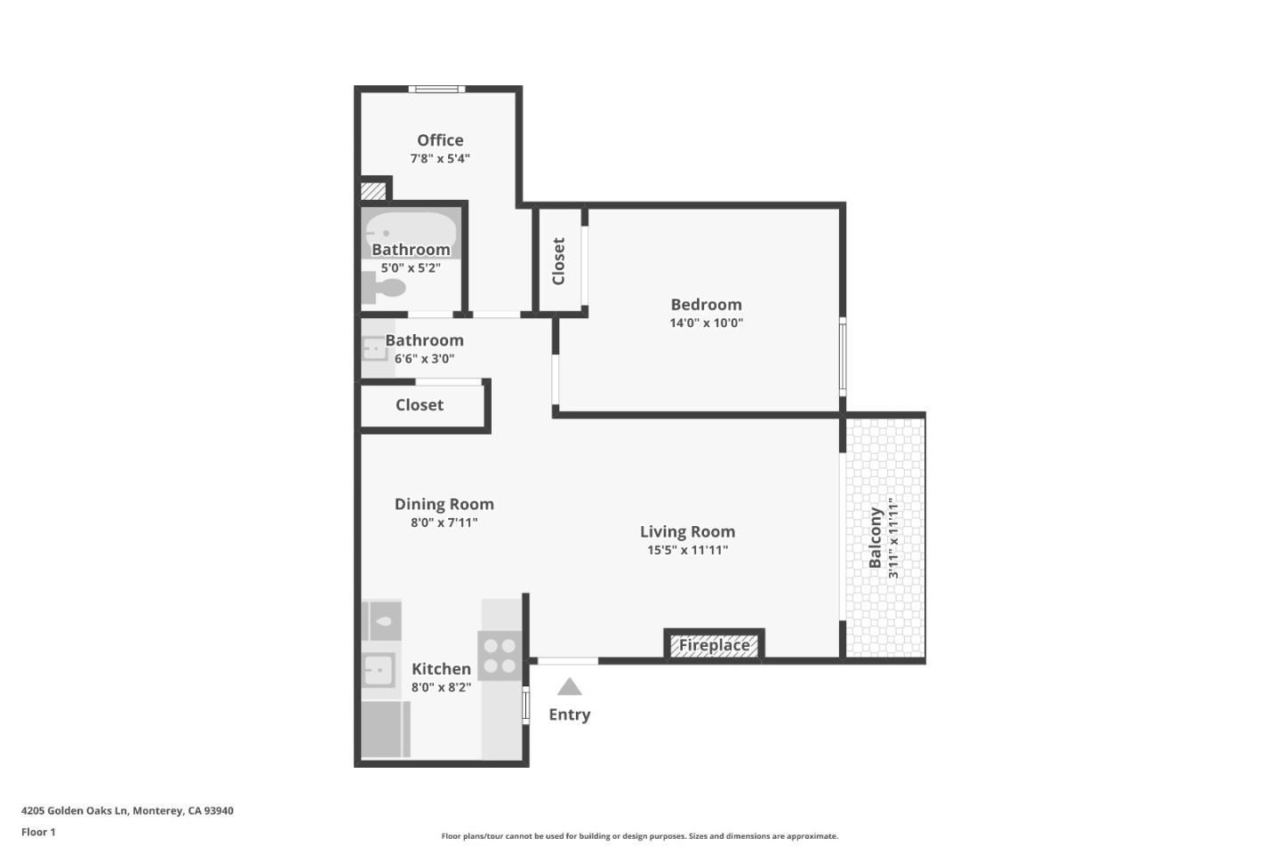 Detail Gallery Image 8 of 10 For 4205 Golden Oaks Ln, Monterey,  CA 93940 - 1 Beds | 1 Baths