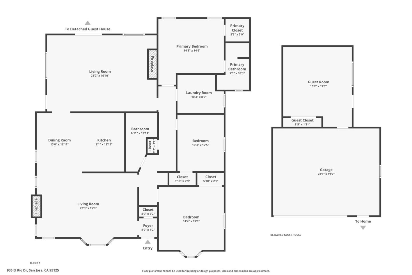 Detail Gallery Image 49 of 49 For 935 El Rio Dr, San Jose,  CA 95125 - 4 Beds | 2 Baths
