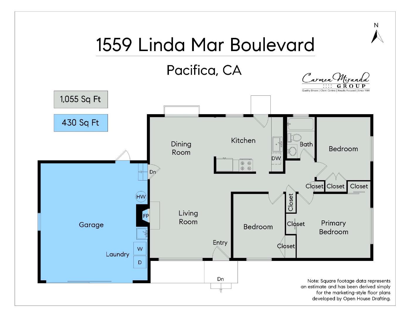 Detail Gallery Image 21 of 39 For 1559 Linda Mar Blvd, Pacifica,  CA 94044 - 3 Beds | 1 Baths