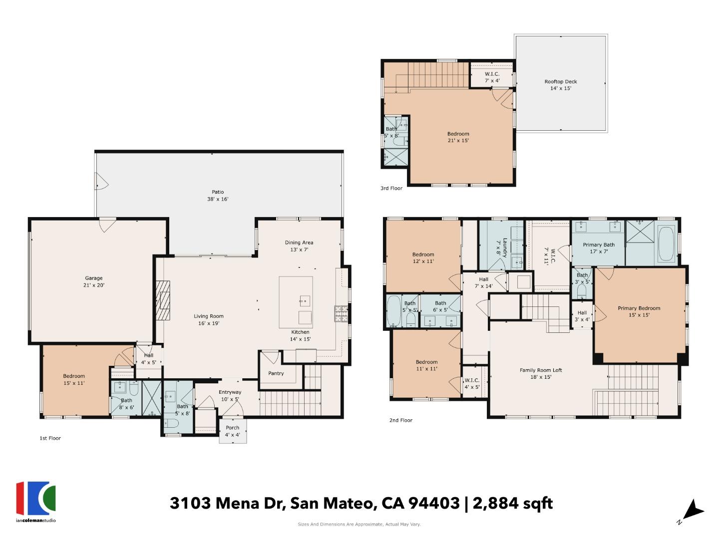 Detail Gallery Image 40 of 40 For 3103 Mena Dr, San Mateo,  CA 94403 - 4 Beds | 4/1 Baths
